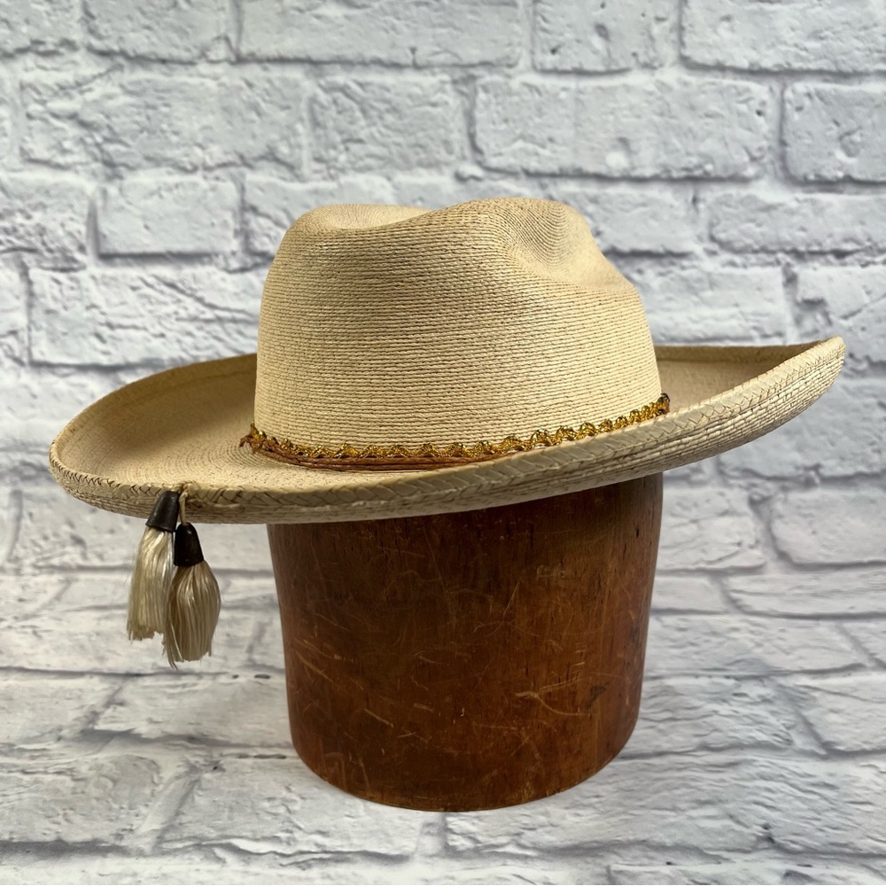 Vintage Pigalle Elegante Extra Fino Fine Quality Sombrero Western Hat Size Small